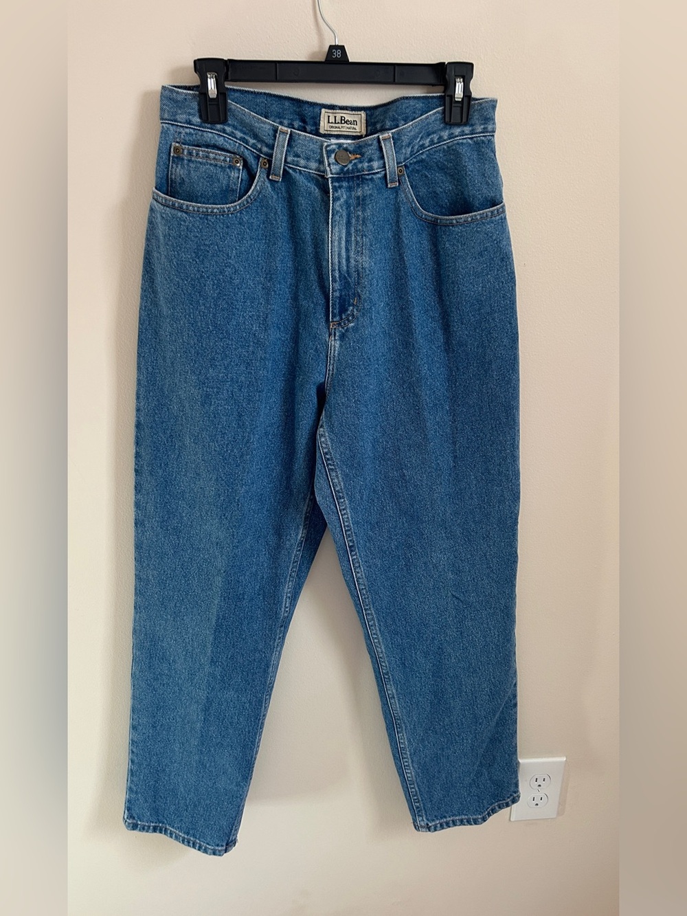 Women’s Vintage LL Bean Original Fit Natural Mom Jeans Denim 12 Petite 12P